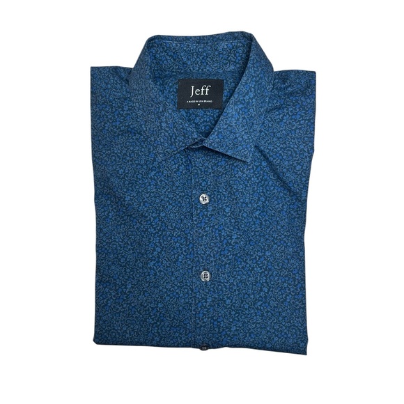 Jeff made in USA men’s button up size medium - Picture 2 of 7